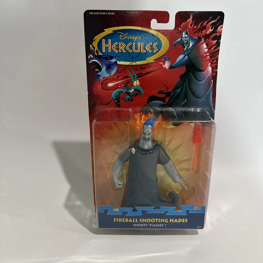 Fireball Shooting Hades Disney's Hercules 1997 Mattel SIGNED BY James Woods